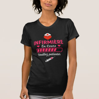 Future Infirmière Étudiante Infirmière En Cours T-Shirt