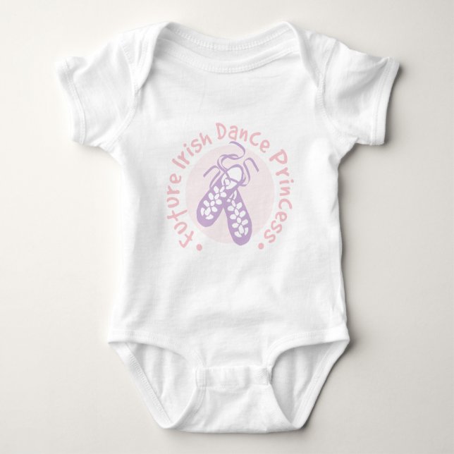 Future Irish Dance Princess Baby Bodysuit (Front)