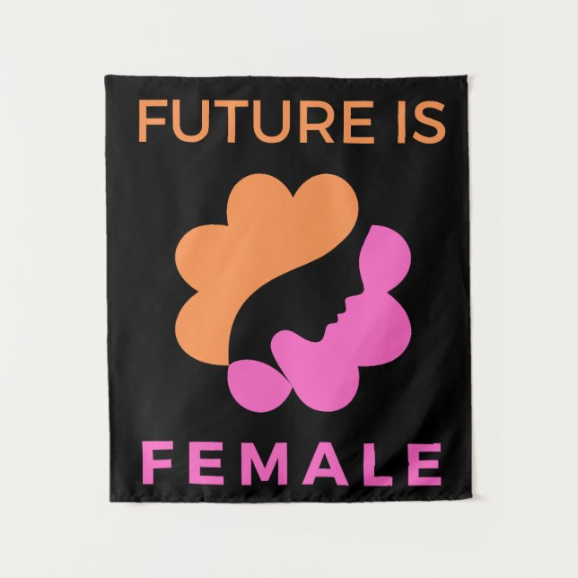 Future Is Female Feminist Tapestry (Front)
