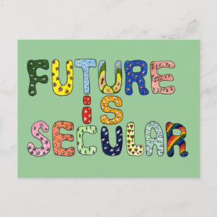 FUTURE IS SECULAR POSTCARD
