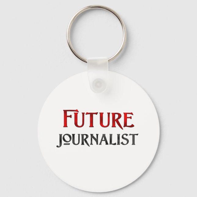 Future Journalist Key Ring (Front)