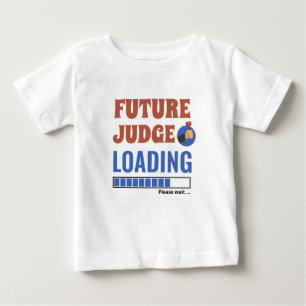 Future Judge Loading Funny Personalised Unisex Baby T-Shirt