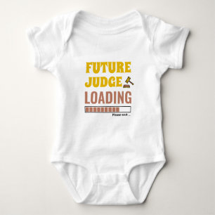 Future Judge Loading Trendy Personalised Unisex Baby Bodysuit