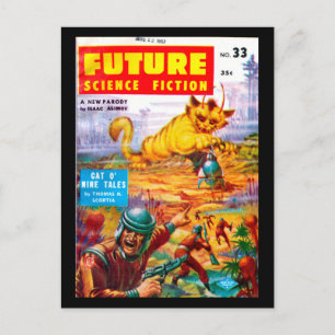 Future June 1957_Pulp Art Postcard