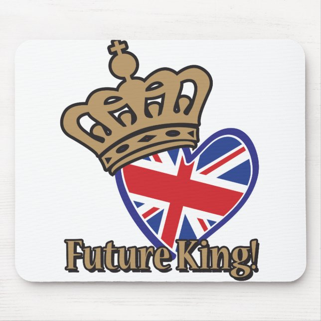 Future King UK Heart Mouse Pad (Front)