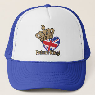 Future King UK Heart Trucker Hat
