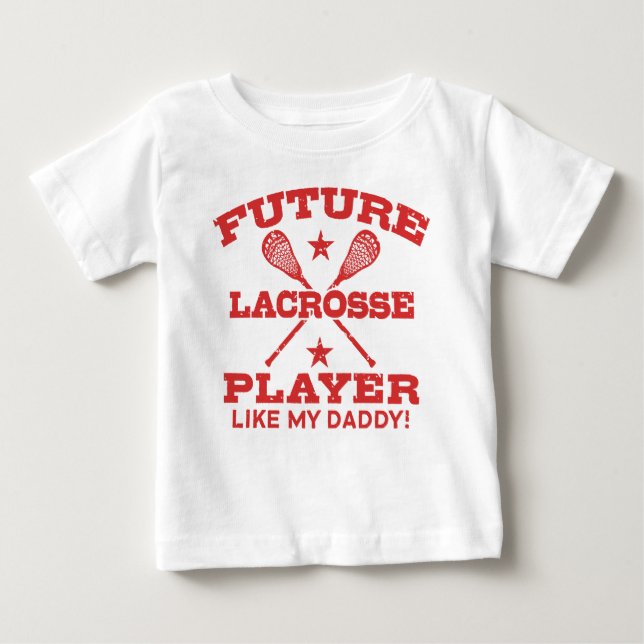 Future Lacrosse Player Baby T-Shirt (Front)