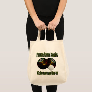 Future Lawn Bowls Champion, Tote Bag