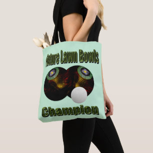 Future Lawn Bowls Champion, Tote Bag