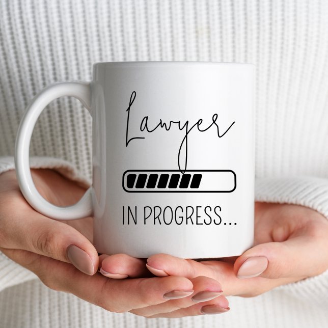 Future Lawyer Attorney Law School Gift Law Student Coffee Mug (Creator Uploaded)