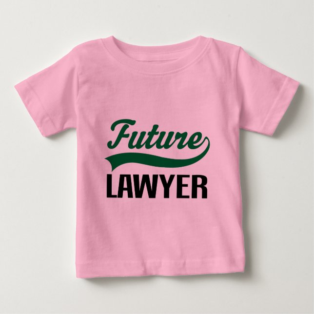 Future Lawyer (Cute) Baby T-Shirt (Front)