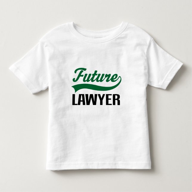Future Lawyer (Cute) Toddler T-Shirt (Front)