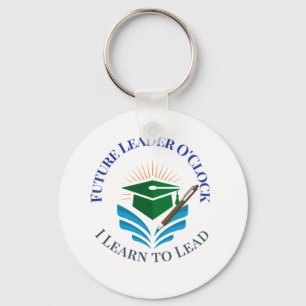 Future Leader O'Clock – Learn to Lead Motivation Key Ring