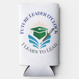Future Leader O'Clock – Learn to Lead Motivation Seltzer Can Cooler