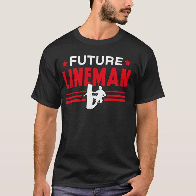 Future Lineman Electric T-Shirt (Front)