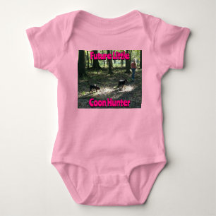 Future Little Coon Hunter Baby Bodysuit