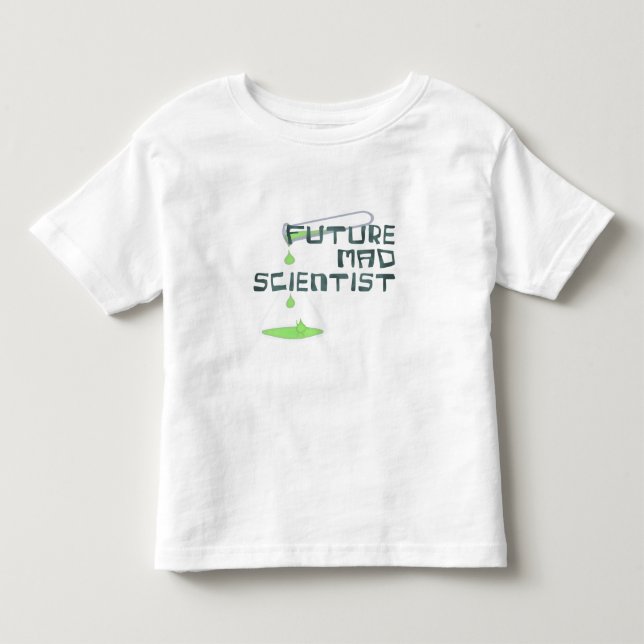 Future Mad Scientist Toddler T-Shirt (Front)