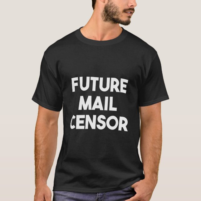 Future Mail Censor T-Shirt (Front)