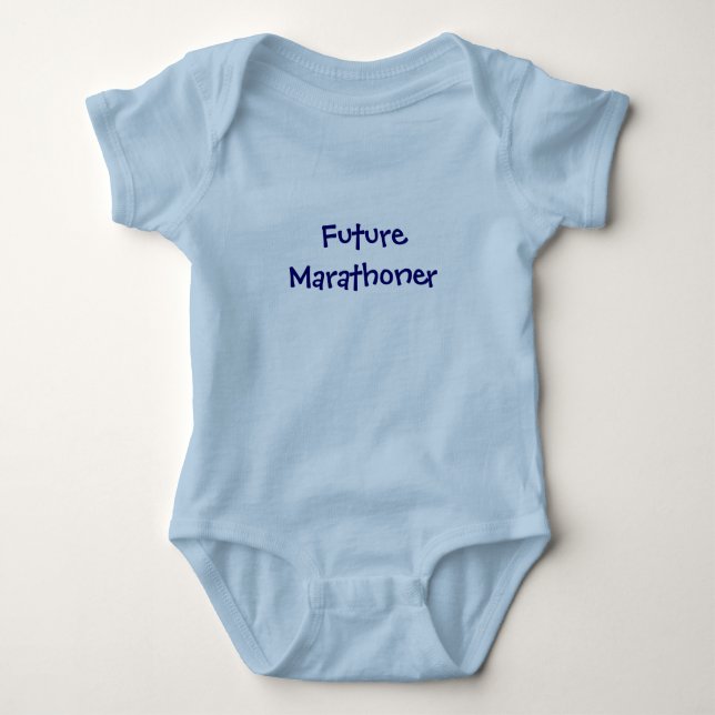 Future Marathoner Baby Bodysuit (Front)