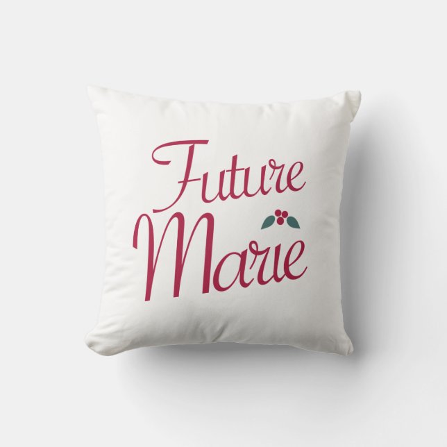 Future Marie Nutcracker Cushion (Front)