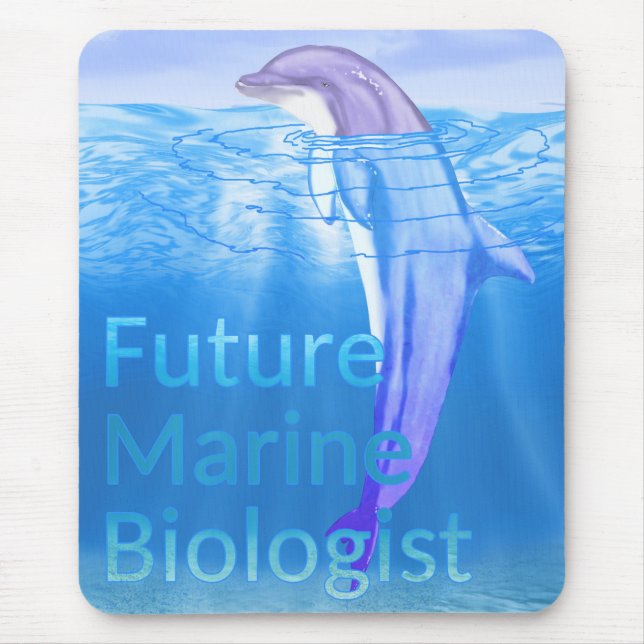 Future Marine Biologist Mouse Pad (Front)