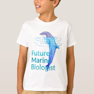 Future Marine Biologist Ocean Dolphin T-Shirt