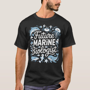 Future Marine Biologist Ocean Funny Marine T-Shirt