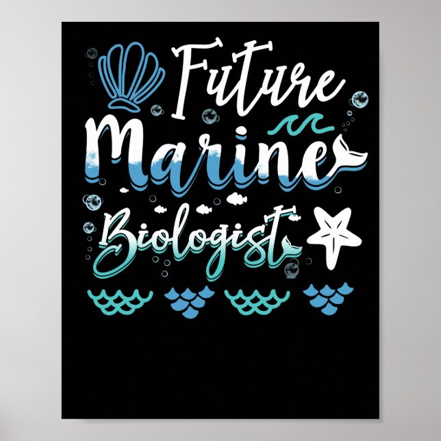 Future Marine Biologist Student Poster (Front)