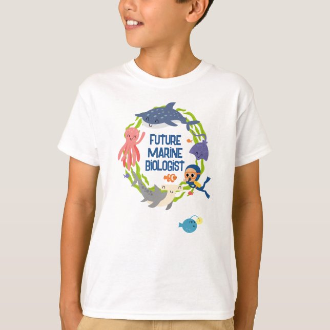 Future Marine Biologist T-Shirt (Front)