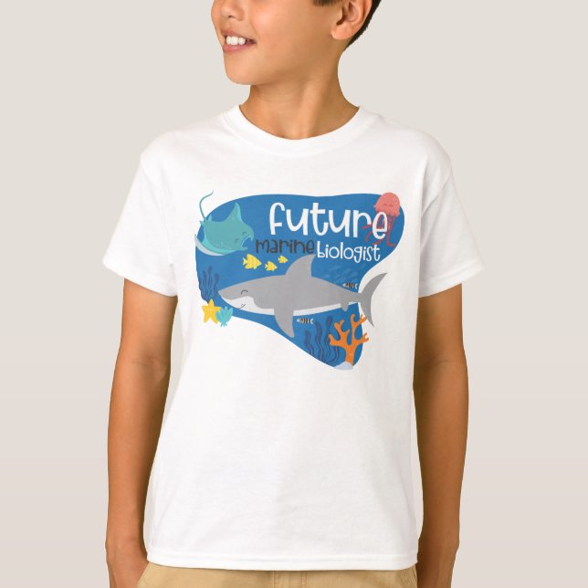 Future Marine Biologist T-Shirt (Front)