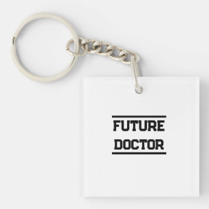 Future Medical Title Minimal Text Design Key Ring