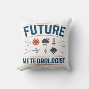 Future Meteorologist Cushion