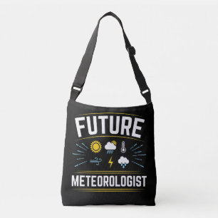 Future Meteorologist Meteorology Student Weather Crossbody Bag