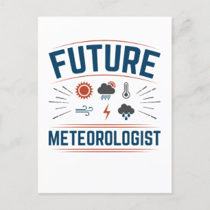 Future Meteorologist Postcard