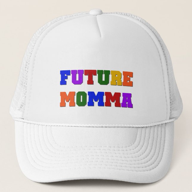 Future Momma Tshirts and Gifts Trucker Hat (Front)