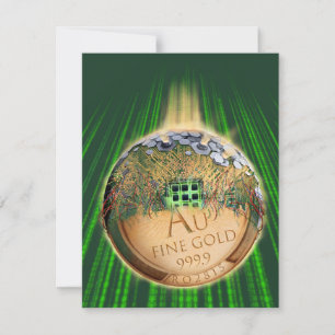 Future Money - Cryptocurrency, digital money Card