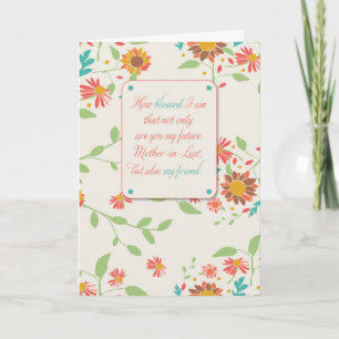 Future Mother-in-Law Mother's Day Religious Card