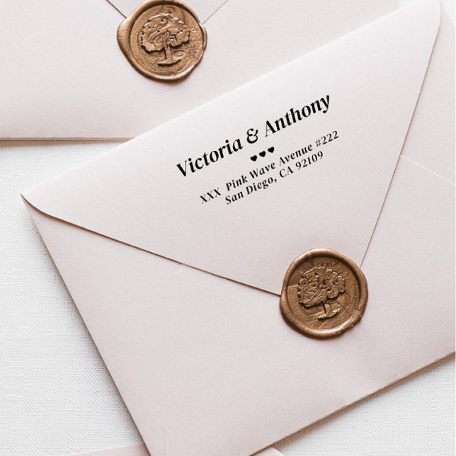 Future Mr and Mrs Return Address Self Inking Stamp (Creator Uploaded)