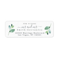 Future Mr Mr 2 Grooms Wedding Return Address