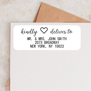 Future Mr Mrs Modern Wedding Party Favour Custom Label