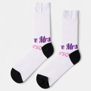 Future Mrs add namebride wedding bachelorette part Socks