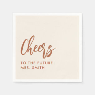 Future Mrs Boho Desert Bridal Shower Napkins