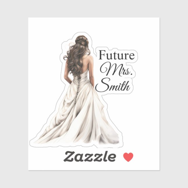 Future Mrs. Bride Sticker (Sheet)