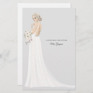 Future Mrs Bride Thank You Stationery