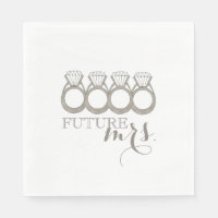 Future MRS. Bride-to-Be Diamond Engagement Ring