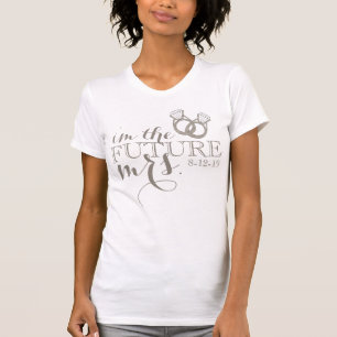 Future MRS. Bride-to-Be Diamond Engagement Ring T-Shirt