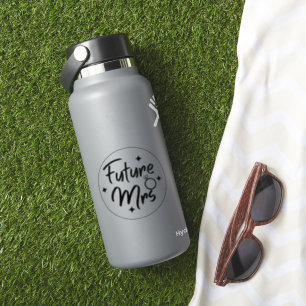 Future mrs calligraphic clear vinyl sticker