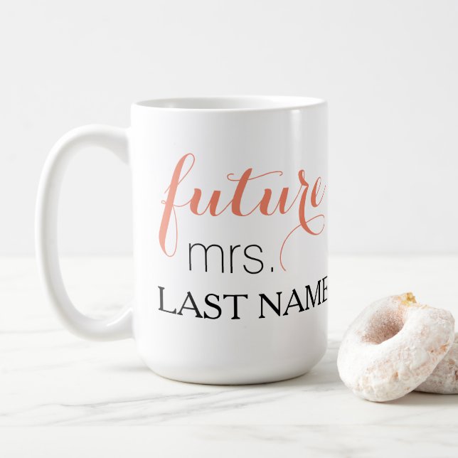 Future Mrs. Coffee Mug (With Donut)