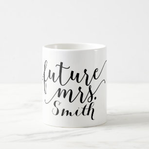 FUTURE MRS. Custom name Personalised Coffee Mug