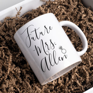 Future Mrs. Custom/Personalised Name Coffee Mug